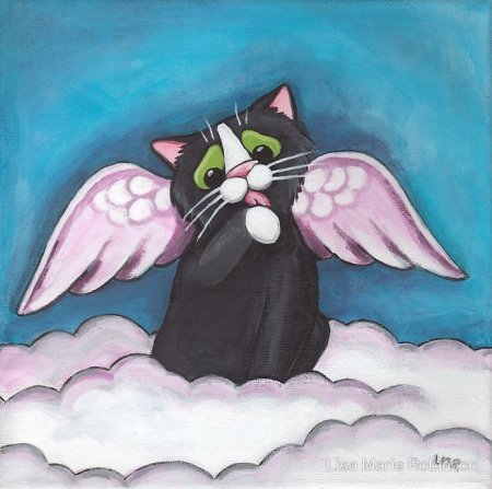 Нарисованные коты от Lisa Marie Robinson Нарисованные коты от Lisa Marie Robinson