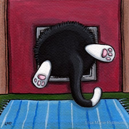 Нарисованные коты от Lisa Marie Robinson Нарисованные коты от Lisa Marie Robinson
