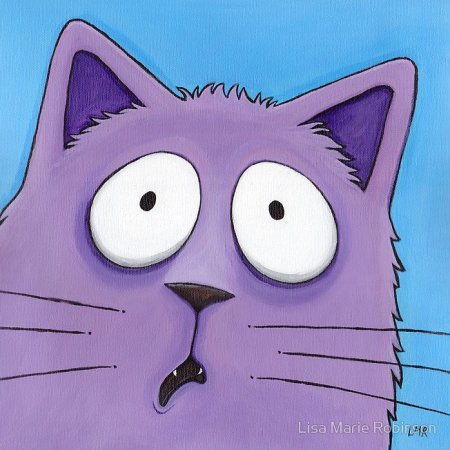 Нарисованные коты от Lisa Marie Robinson Нарисованные коты от Lisa Marie Robinson