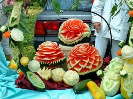 Карвинг - режим овощи красиво Карвинг - режим овощи красиво