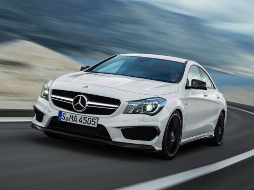 Появились первые официальные фотографии Mercedes CLA 45 AMG Появились первые официальные фотографии Mercedes CLA 45 AMG