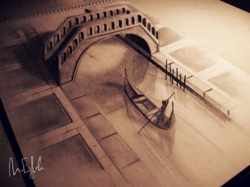 Трехмерные рисунки карандашом Трехмерные рисунки карандашом