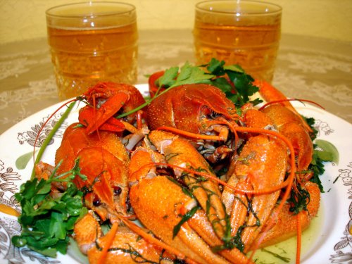 Пятничный натюрморт - пиво с раками! Пятничный натюрморт - пиво с раками!