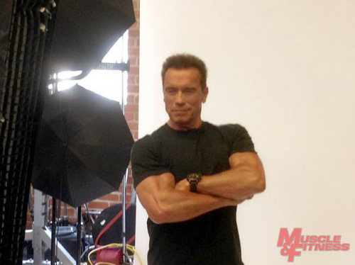 Arnold Schwarzenegger на обложке октябрьского Muscle & Fitness Arnold Schwarzenegger на обложке октябрьского Muscle & Fitness