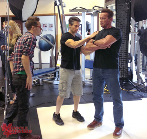 Arnold Schwarzenegger на обложке октябрьского Muscle & Fitness Arnold Schwarzenegger на обложке октябрьского Muscle & Fitness