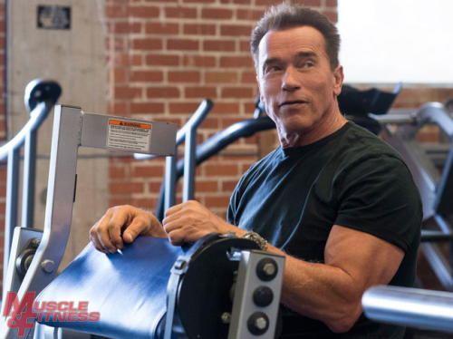 Arnold Schwarzenegger на обложке октябрьского Muscle & Fitness Arnold Schwarzenegger на обложке октябрьского Muscle & Fitness