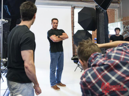 Arnold Schwarzenegger на обложке октябрьского Muscle & Fitness Arnold Schwarzenegger на обложке октябрьского Muscle & Fitness