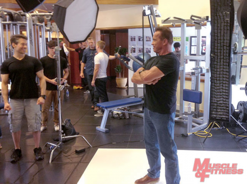 Arnold Schwarzenegger на обложке октябрьского Muscle & Fitness Arnold Schwarzenegger на обложке октябрьского Muscle & Fitness
