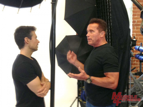 Arnold Schwarzenegger на обложке октябрьского Muscle & Fitness Arnold Schwarzenegger на обложке октябрьского Muscle & Fitness
