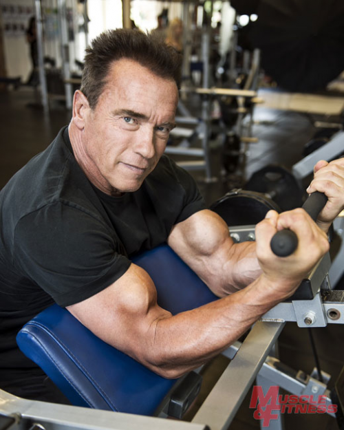 Arnold Schwarzenegger на обложке октябрьского Muscle & Fitness Arnold Schwarzenegger на обложке октябрьского Muscle & Fitness