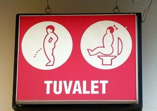 Таблички на туалет Таблички на туалет